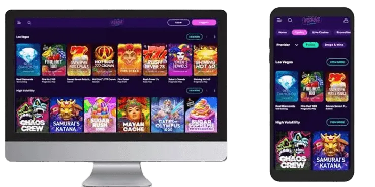 NeonVegas Casino App Screenshot